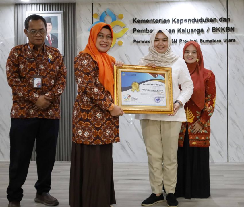 Keren! Madina Raih Peringkat 1 Nasional, Bukti Program KB Berdampak Nyata, Atika: Ini Hasil Kerja Keras Bersama