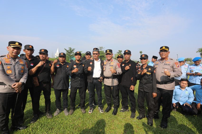 Pendawa Ikuti Apel Sabuk Kamtibmas Polda Sumatera Utara