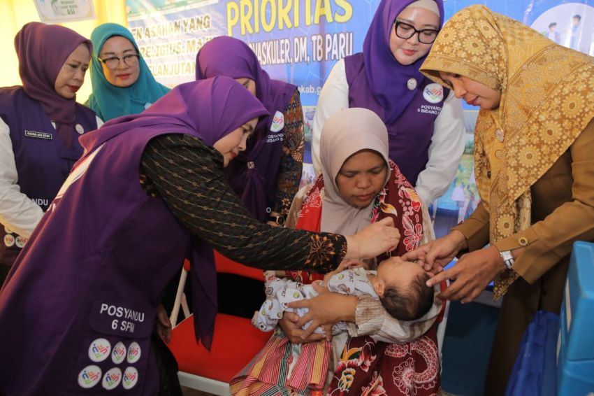 Tingkatkan Kualitas Layanan, Ketua Tim Pembina Posyandu Asahan Tinjau Dua Lokasi