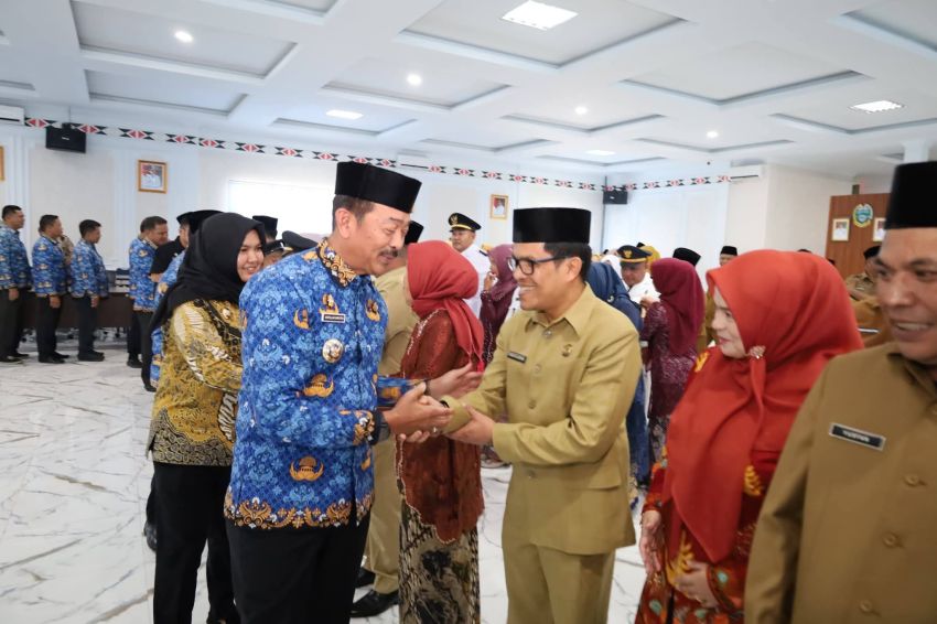 59 Pejabat Dilantik Sekaligus! Bupati Madina Saipullah Nasution Kirim Pesan Tegas ke ASN
