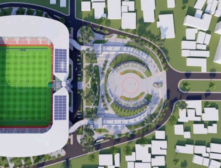 MSRI: Bau Menyengat Pekerjaan Fasade Stadion Teladan