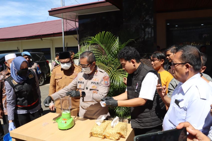 Tak Main-main! Polres Padangsidimpuan Musnahkan Ribuan Barang Bukti Narkoba, Miras dan Knalpot Brong Hasil Operasi 2026