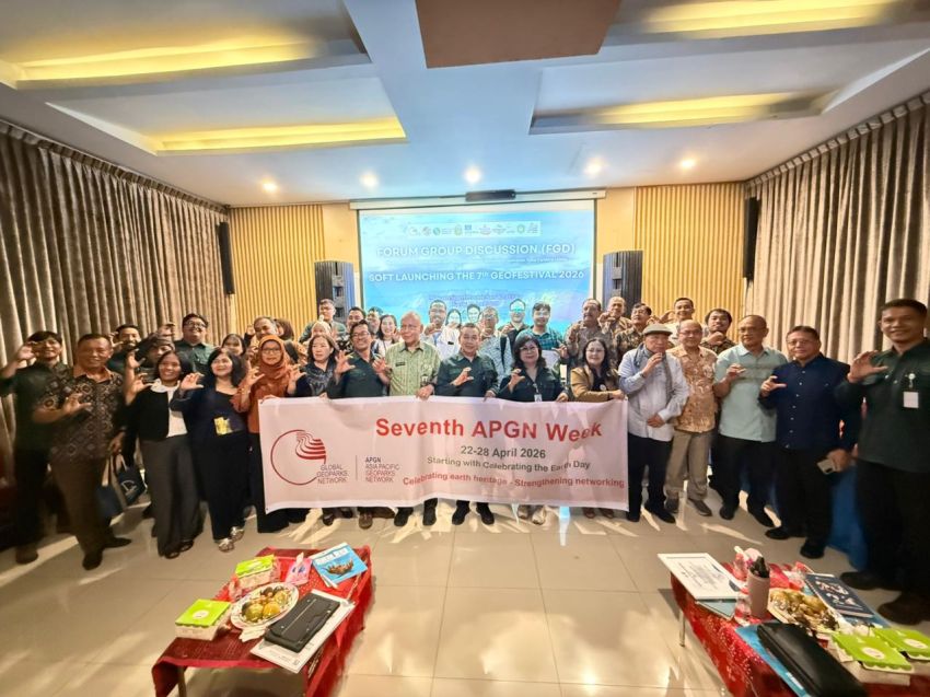 Soft Launching Geofest 2026 (Raja Ampat-Toba Caldera-Lenggong Geopark)