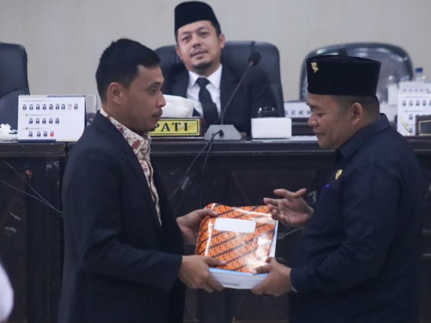 Bupati Reski Basyah Harahap Paparkan LKPJ 2025, Pendapatan Daerah Paluta Tembus 93,97 Persen