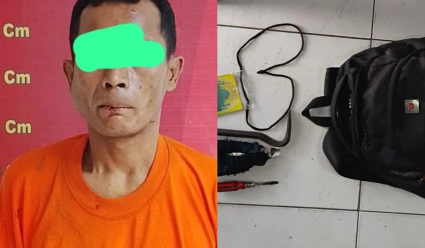 Polsek Medan Area Amankan Maling di Rumah Kosong