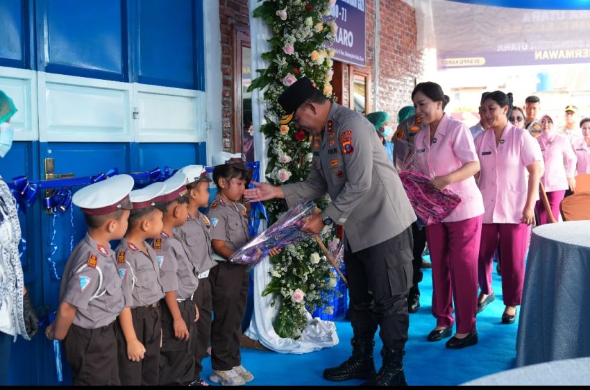 Kapolda Sumut resmikan empat SPPG Polres Karo dukung program MBG