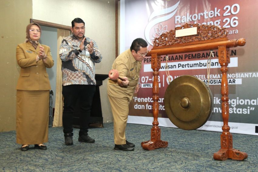 Rakortekrenbang se-Provinsi Sumut Tahun 2026 untuk Kawasan Pertumbuhan, dalam rangka Penyusunan RKPD Provinsi Sumut Tahun 2027