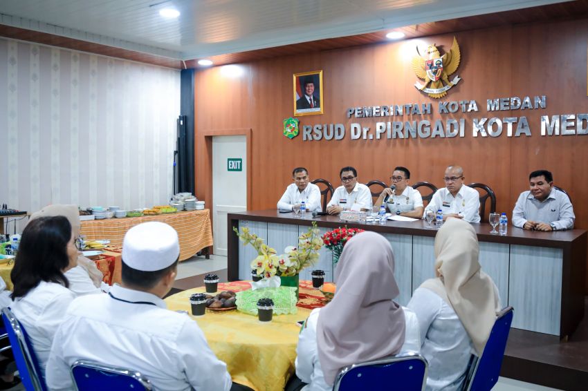 Optimistis RSUD dr Pirngadi Kembali Bangkit, Zakiyuddin Harahap Ajak Tenaga Medis Bangun Kepercayaan Publik