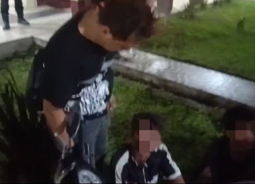 Bawa Senjata Tajam Dua Anggota Geng Motor di Marelan Diamankan Polres Belawan