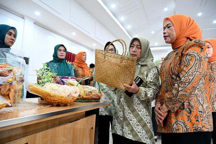 Supervisi PKK Sumut di Sergai,  Kader Didorong Perkuat Program untuk Indonesia Emas 2045