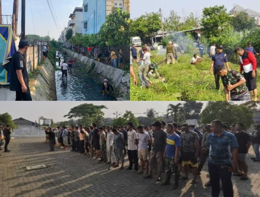 Kerja Fleksibel Aksi Maksimal: Wujud Nyata Kepedulian dan Gotong Royong Komplek AL Barakuda