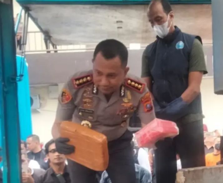 Pengembangan ke Aceh Polrestabes Medan Sita 52 Kg Sabu asal Thailand
