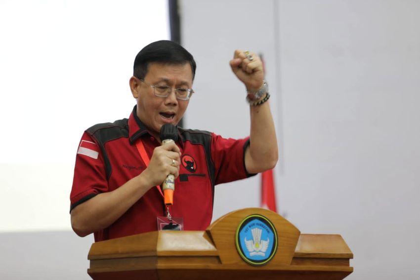 BATU MARMAR: Dipercaya Tiga Periode Pimpin PDIP Medan, Hasyim, SE Dinilai Sangat Layak Jadi Wali Kota Medan Kedepan