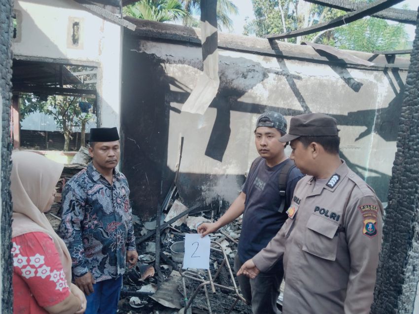 Polsek Padang Bolak Ungkap Dugaan Penyebab Kebakaran Maut di Tanjung Marulak, Bocah 4 Tahun Jadi Korban