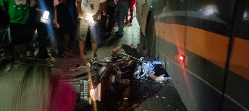 Tragis! Becak Motor Tabrakan dengan Bus ALS di Padangsidimpuan, Satu Nyawa Melayang