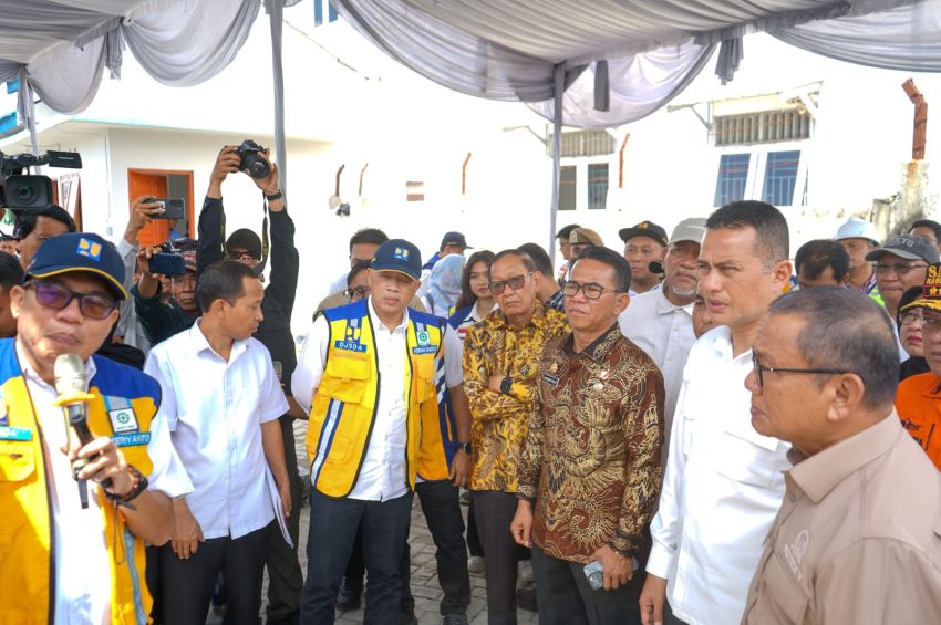 Saat Kunjungan Komisi V DPR RI, Wakil Wali Kota Medan Minta Pertemuan Lintas Sektor Atasi Banjir Rob Belawan