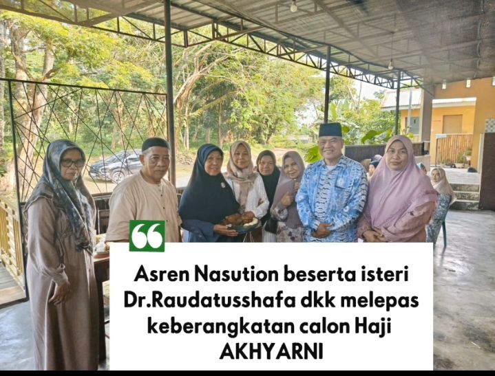 &ldquo;Haji adalah Kemerdekaan&rdquo;: Momen Haru Pelepasan Calon Jamaah Haji Akhyarni