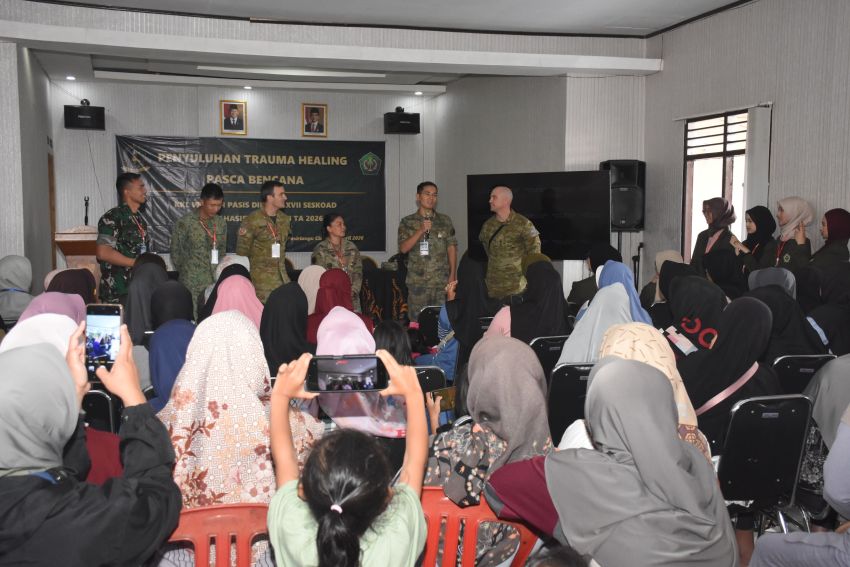 Komandan Seskoad Tinjau Trauma Healing hingga Renovasi Fasilitas di KKL Wilhan Cisarua