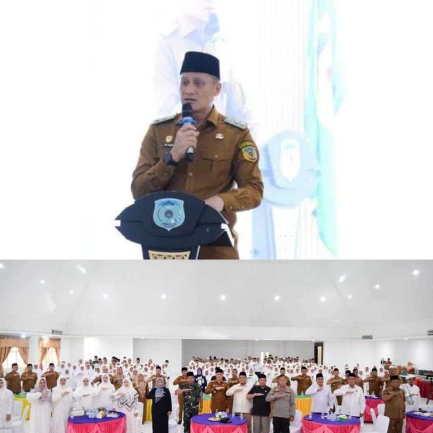 Tepung Tawar Jemaah Haji 2026, Wabup Palas Achmad Fauzan Nasution: Luruskan Niat dan Jaga Kesehatan