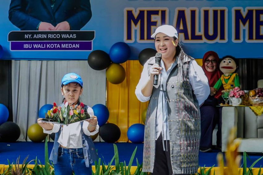 Airin Rico Waas Tekankan Peran Mendongeng dalam Tingkatkan Literasi dan Numerasi Anak