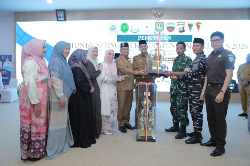 Wakil Bupati Asahan Tutup MTQN ke-57, Kecamatan Kota Kisaran Barat Sabet Juara Umum