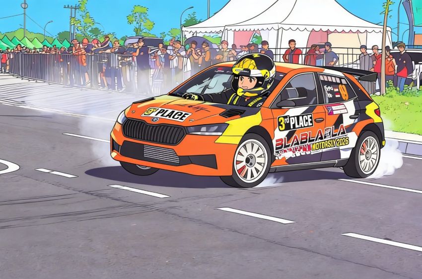 Ijeck Raih Juara 3 di Kejuaraan Sprint Rally Putaran 1