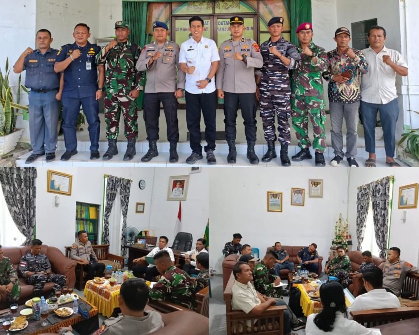 Camat Ahmadi Darma Pimpin Rapat Koordinasi, Sinergi Lintas Sektoral Jaga Laut Tanjung Beringin