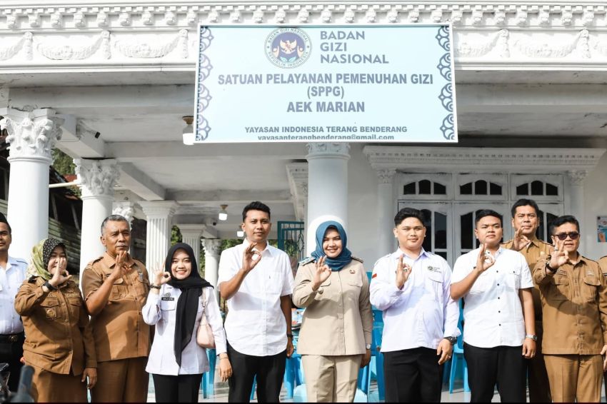 SPPG Aek Marian Dibuka! Wabup Madina Atika Azmi Utammi Nasution: Jangan Sampai Gizi Anak Terabaikan