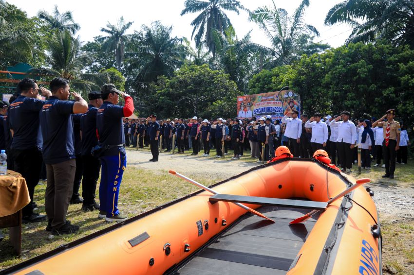 Dari Kentongan ke Edukasi Warga, Pesan Tegas Zakiyuddin Harahap di Hari Kesiapsiagaan Bencana 2026