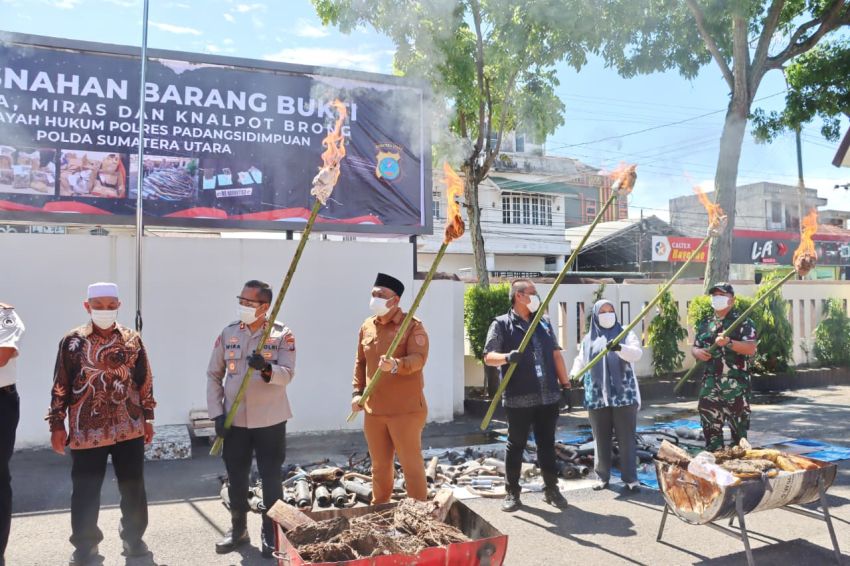 Perang Terhadap Narkoba dan Knalpot Brong, DPRD Apresiasi Langkah Tegas Polres Padangsidimpuan