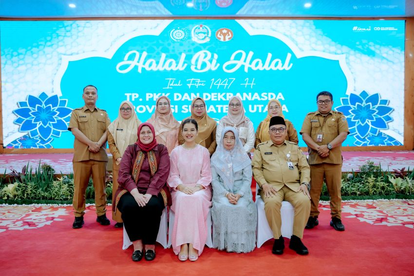 TP PKK Sumut Gelar Halalbihalal dan Siapkan Integrasi Kantor