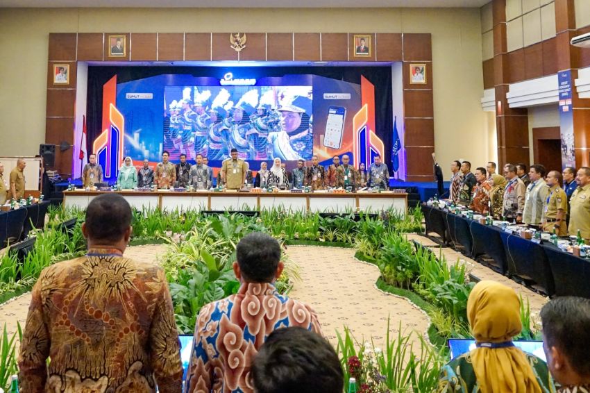 Rapat Umum Pemegang Saham RUPS Tahunan Buku 2025 PT Bank Sumut. dipimpin Gubernur Sumut