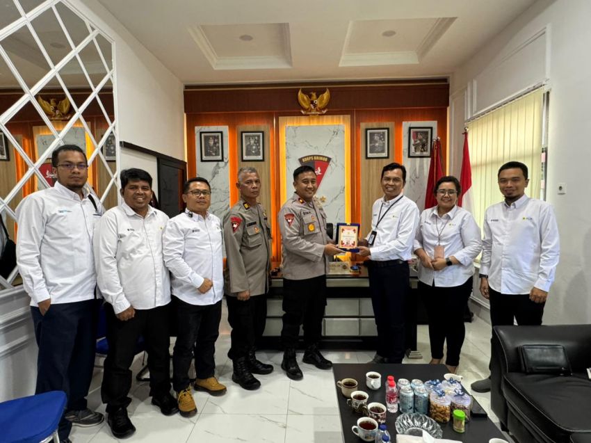 Perkuat Sinergi Keamanan Kelistrikan, PLN UP3 Pematangsiantar Jalin Koordinasi Dengan Batalyon B Brimob Sumut