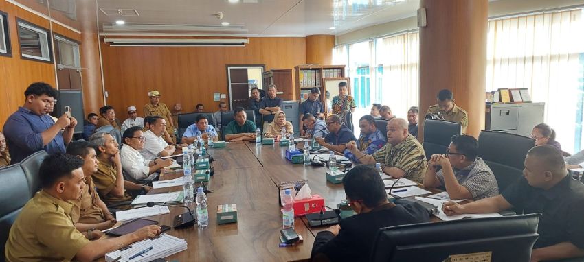 Komisi 4 DPRD Medan Kecewa Kepada Dinas Perkimcikataru, El Barino Shah : "Silahkan Tinggalkan Ruangan Ini"
