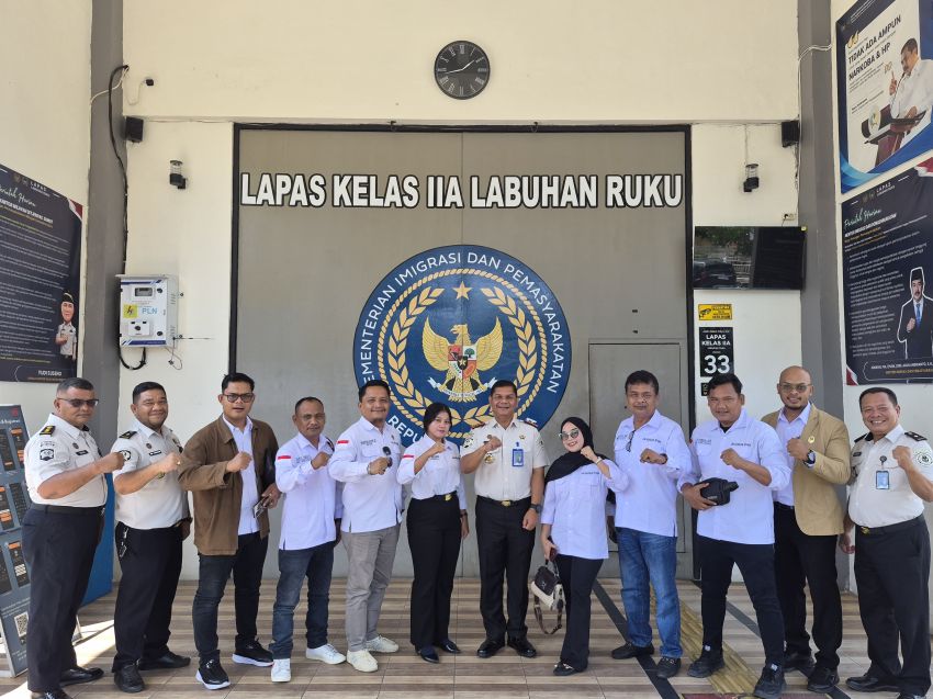LBH Keadilan Setara Gandeng Lapas Labuhan Ruku Beri Pendampingan Hukum Warga Binaan