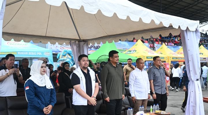 Festival Layang-Layang Piala Gubernur Dibuka, Bobby Nasution Ingin Jadi Daya Tarik Wisata Sumut