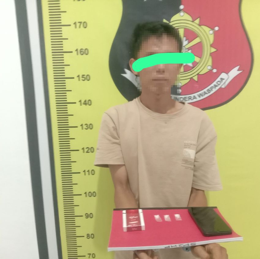 Digerebek di Simpang Tiga! Polsek Padang Bolak Paluta Ringkus Pemilik Sabu, Jaringan Masih Diburu