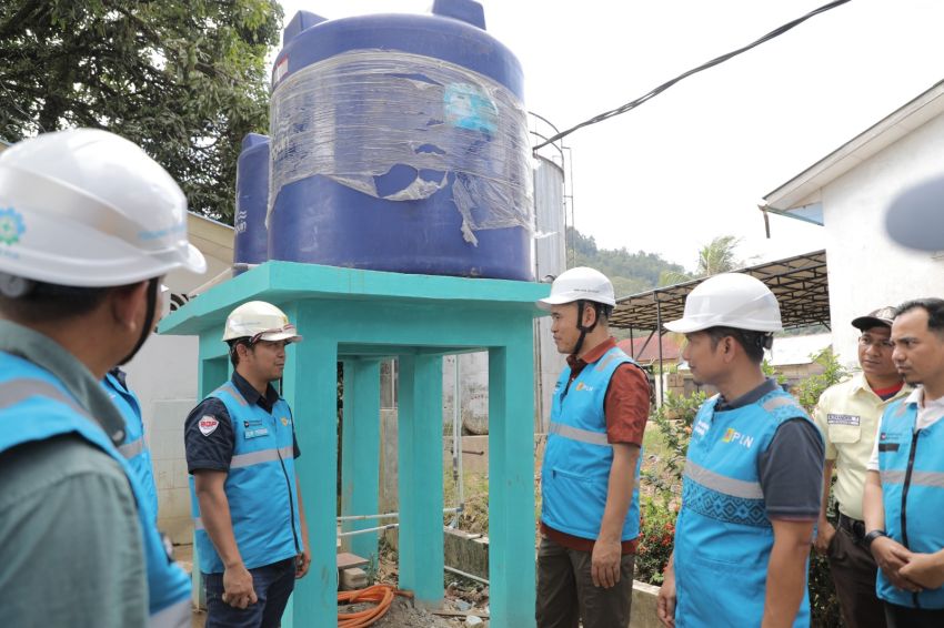 Air Bersih Kini Mengalir di Masjid Al Hikmah Kalangan, Terima Kasih pun Mengalir Untuk PLN