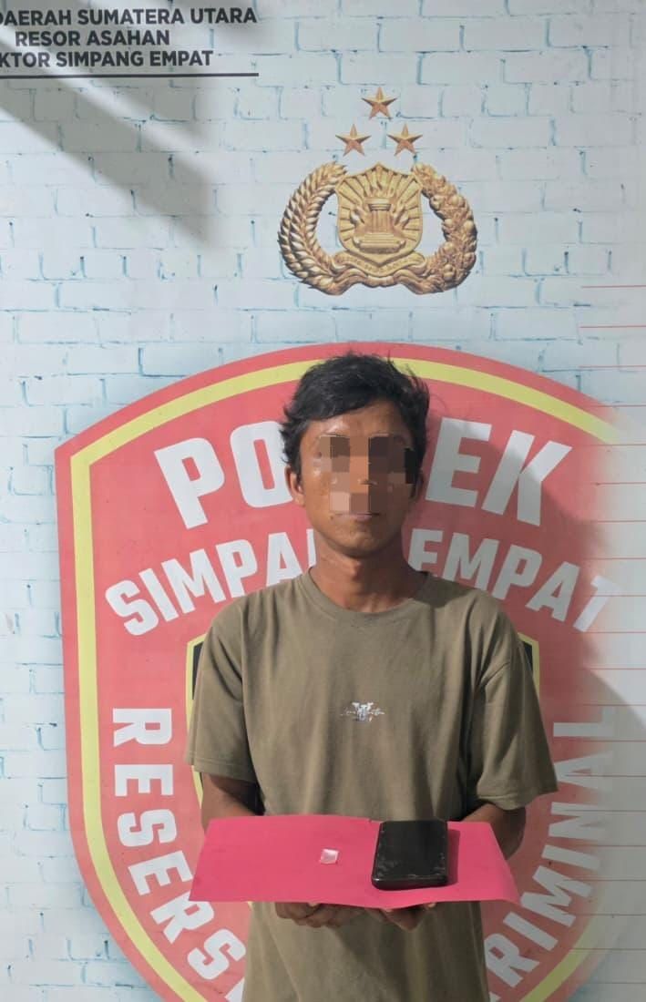 Polsek Simpang Empat Berhasil Ungkap Kasus Narkotika di Dekat Sekolah, Satu Pelaku Diamankan