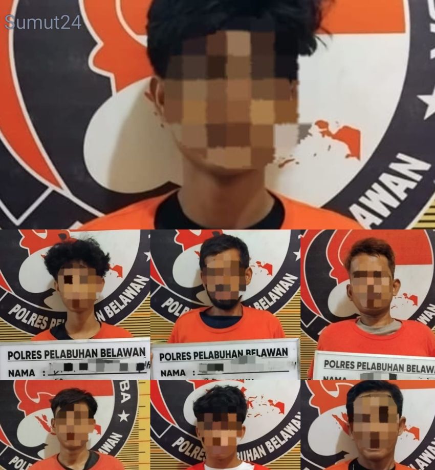 Kembangkan Kasus, Sat Narkoba Polres Pelabuhan Belawan Tangkap 2 Pengedar dan 5 Pengguna Shabu