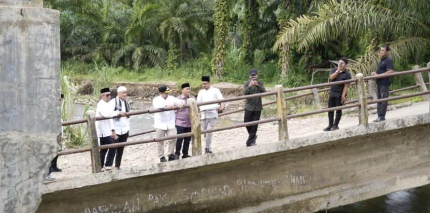 Jembatan Aek Siabu Akhirnya Dibangun, Bupati Palas Pastikan Proyek Dimulai Tahun 2026