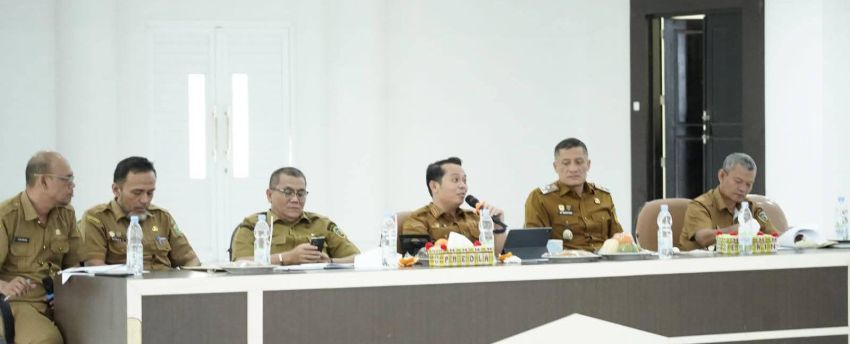 Bupati Padang Lawas Tancap Gas! PAD 2026 Jadi Fokus, OPD Diminta Bergerak Cepat