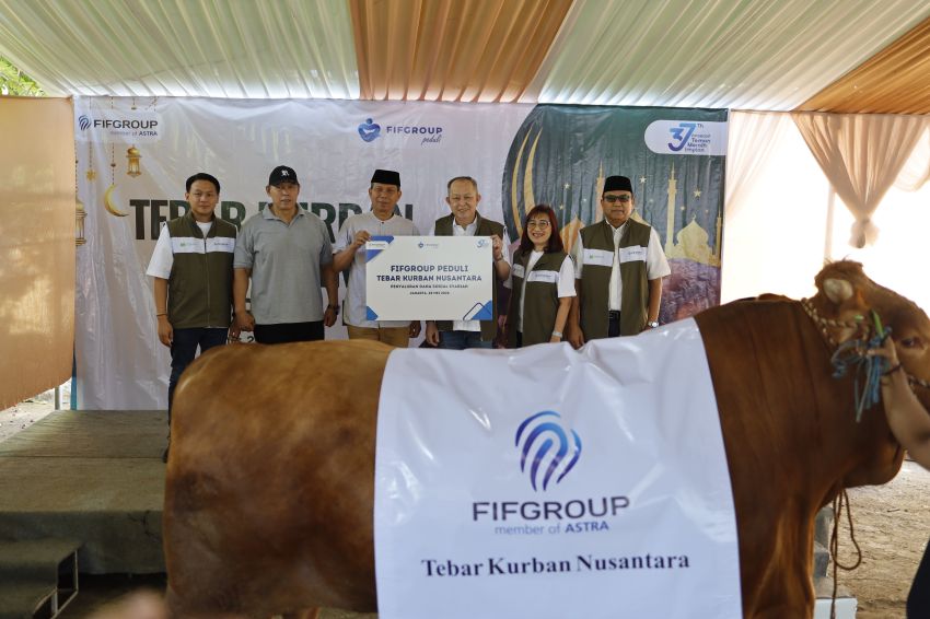 Rayakan Iduladha 1447 H, FIFGROUP Salurkan lebih dari 500 Hewan Kurban ke Berbagai Daerah
