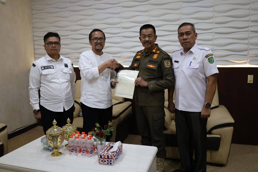 Bupati Saipullah Nasution Gaspol Sertifikasi Aset Madina, 200 Persil Ditarget Rampung 2026