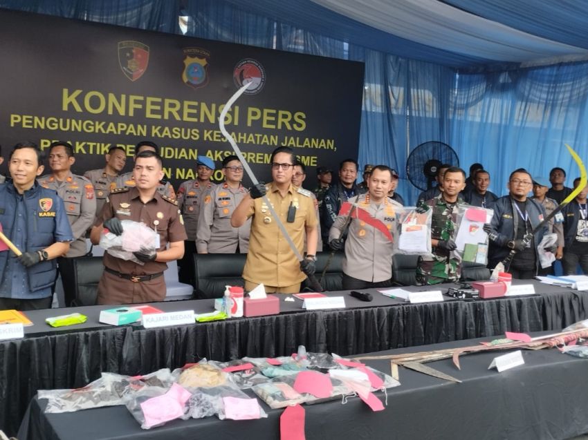 178 Penjahat Ditangkap 21 Terkapar Ditembak
