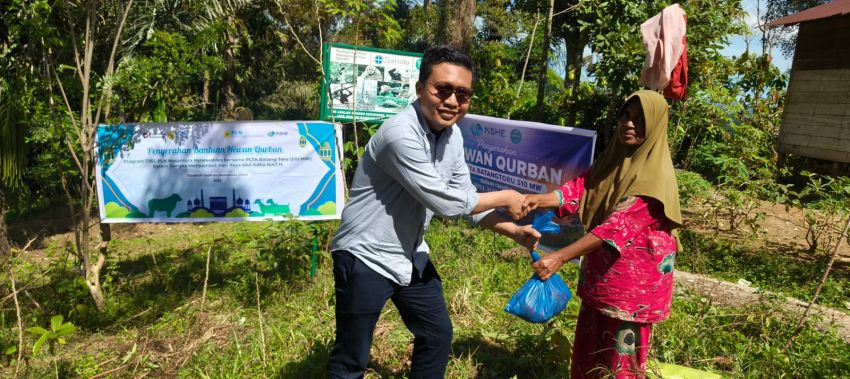 Berkah Idul Adha 1447 H! NSHE dan PLN Nusantara Renewables Kompak Berbagi, 6 Sapi Kurban Disalurkan ke Masyarakat Tapsel