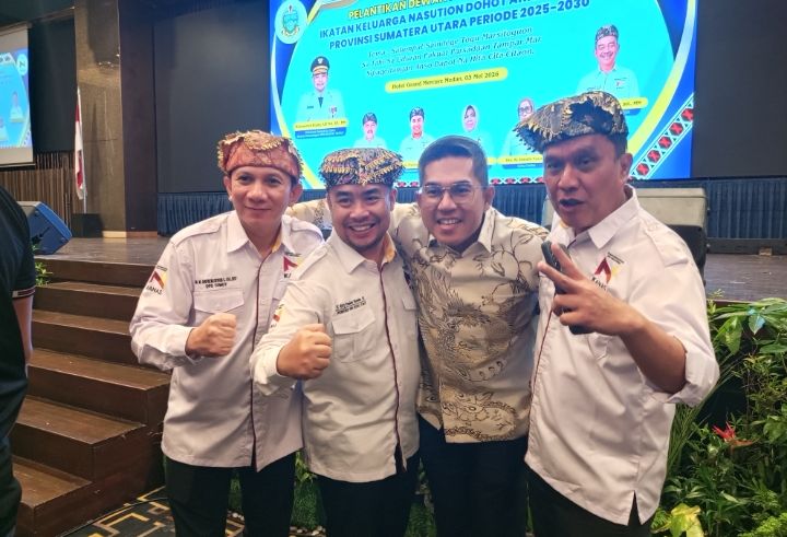Anggota DPR RI Muhammad Lokot Nasution Hadiri Pelantikan DPD IKANAS Sumut 2025&ndash;2030