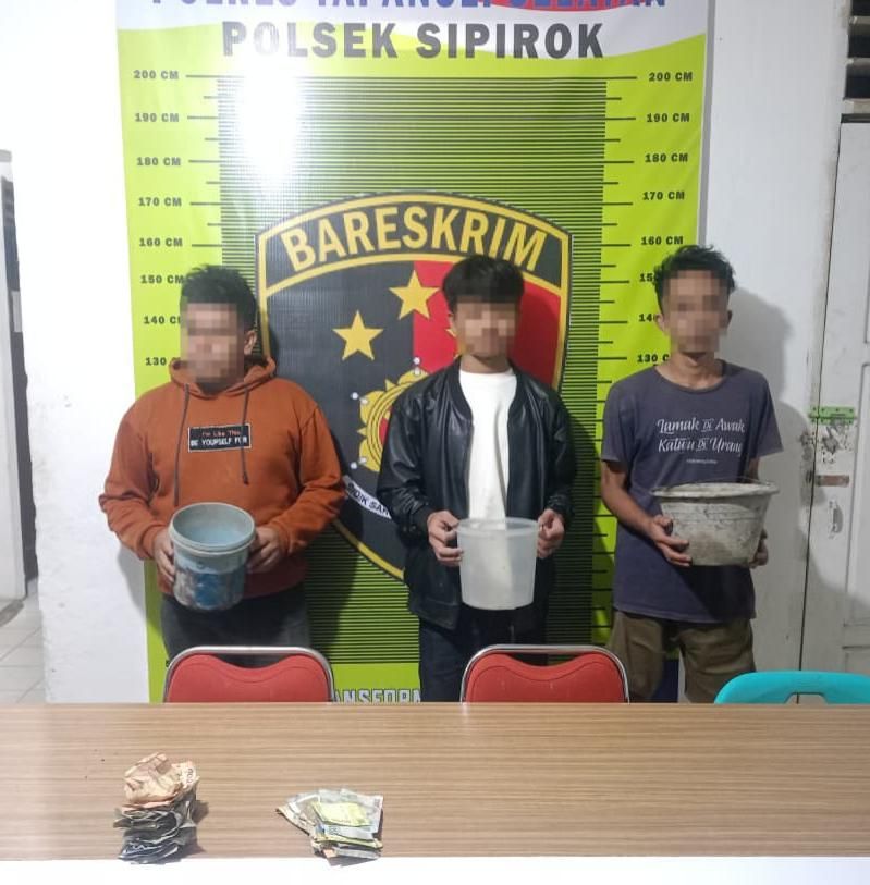 Tiga Pria Diduga Lakukan Pungli di Jalinsum Sipirok Diamankan Polisi, Kapolsek: Jika Mengulangi Akan Diproses Hukum
