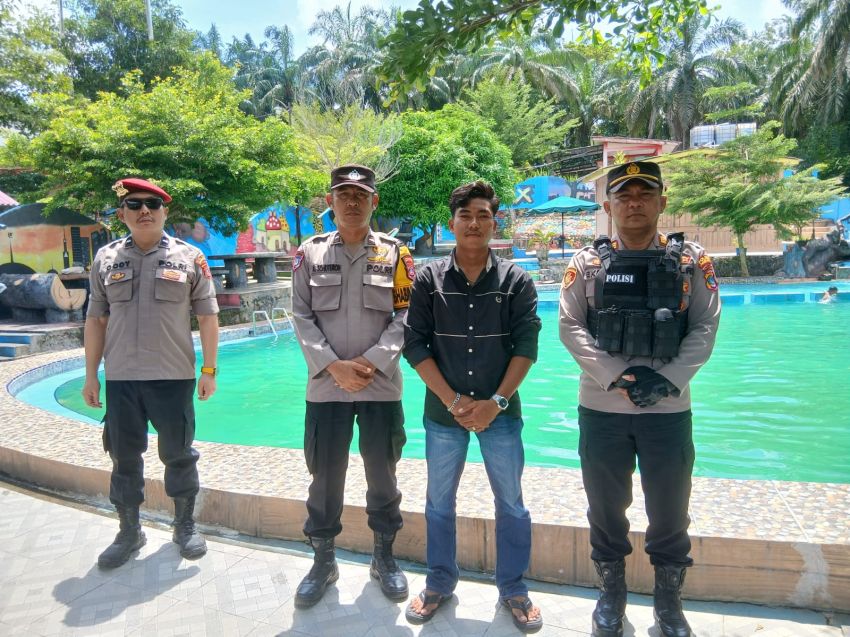 Libur Akhir Pekan Aman, Polsek Sosa Gelar Patroli di Lokasi Wisata Favorit