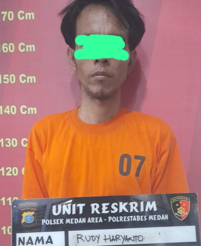 Polsek Medan Area Tangkap Maling Laptop